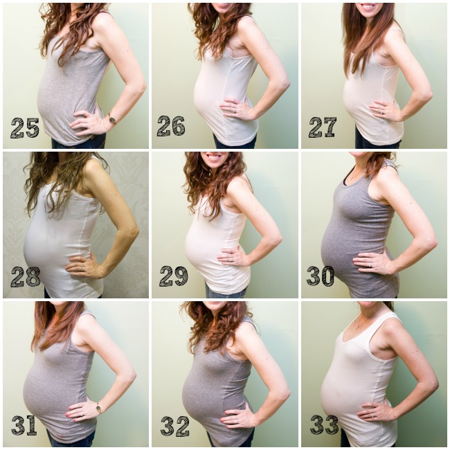 Baby Bump 25-33 Weeks